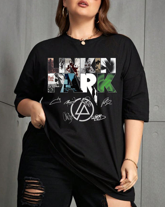 Lincoln Park Women's Crew Neck Plus Size T-shirt