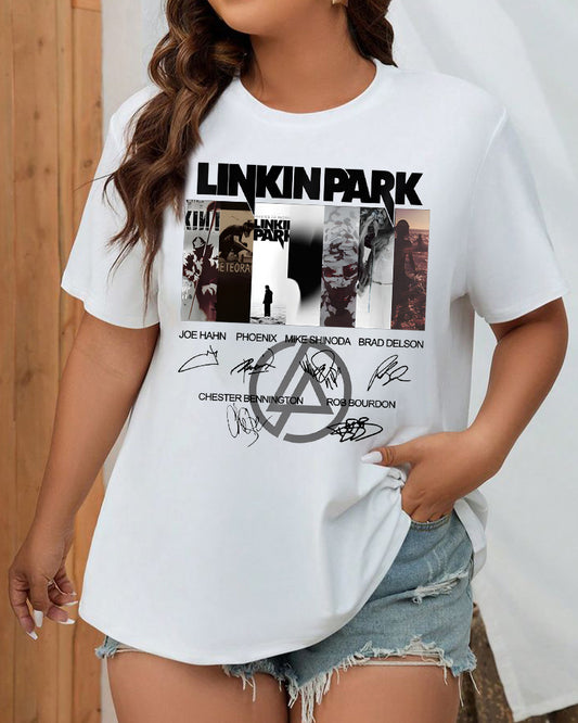 Lincoln Park Crew Neck Plus Size T-shirt