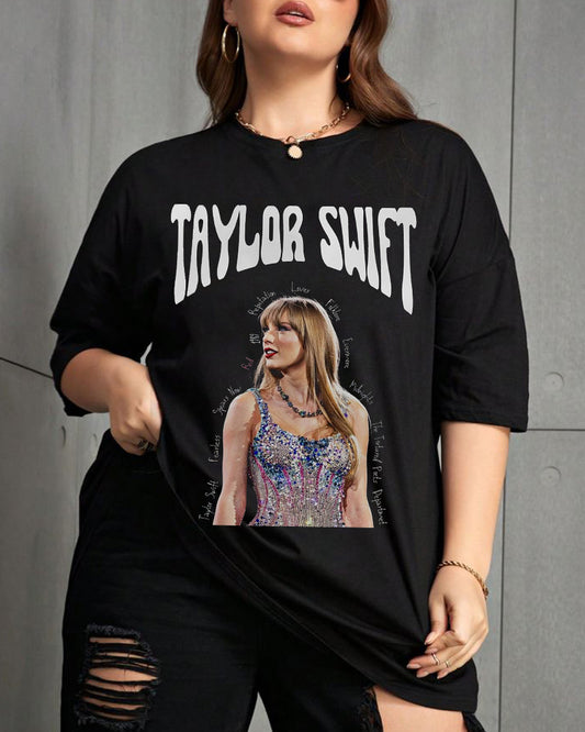 Taylor Crew Neck Plus Size T-shirt